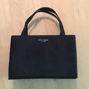 Kate Spade vintage black nylon mini handbag